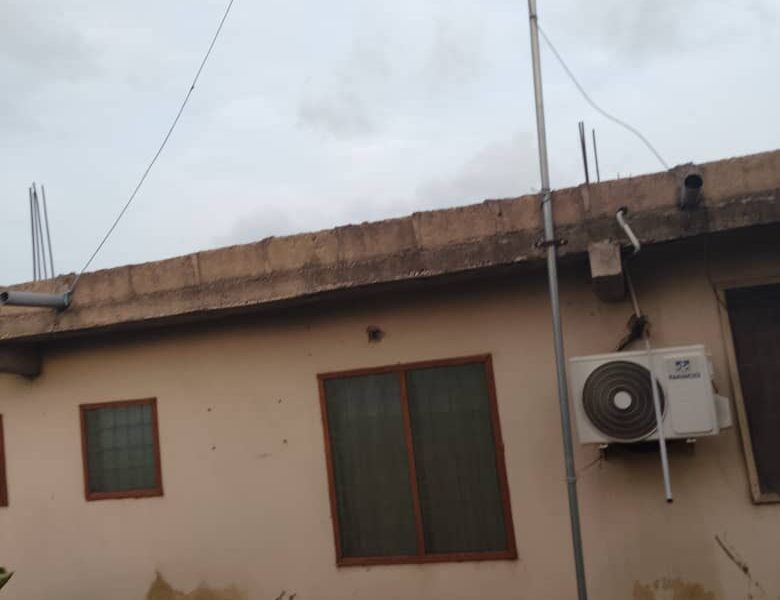 Land with six units of single room self contained for sale